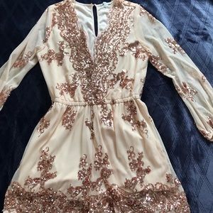 Charlotte Russe night out romper M